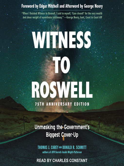 Title details for Witness to Roswell, 75th Anniversary Edition by Thomas J. Carey - Available